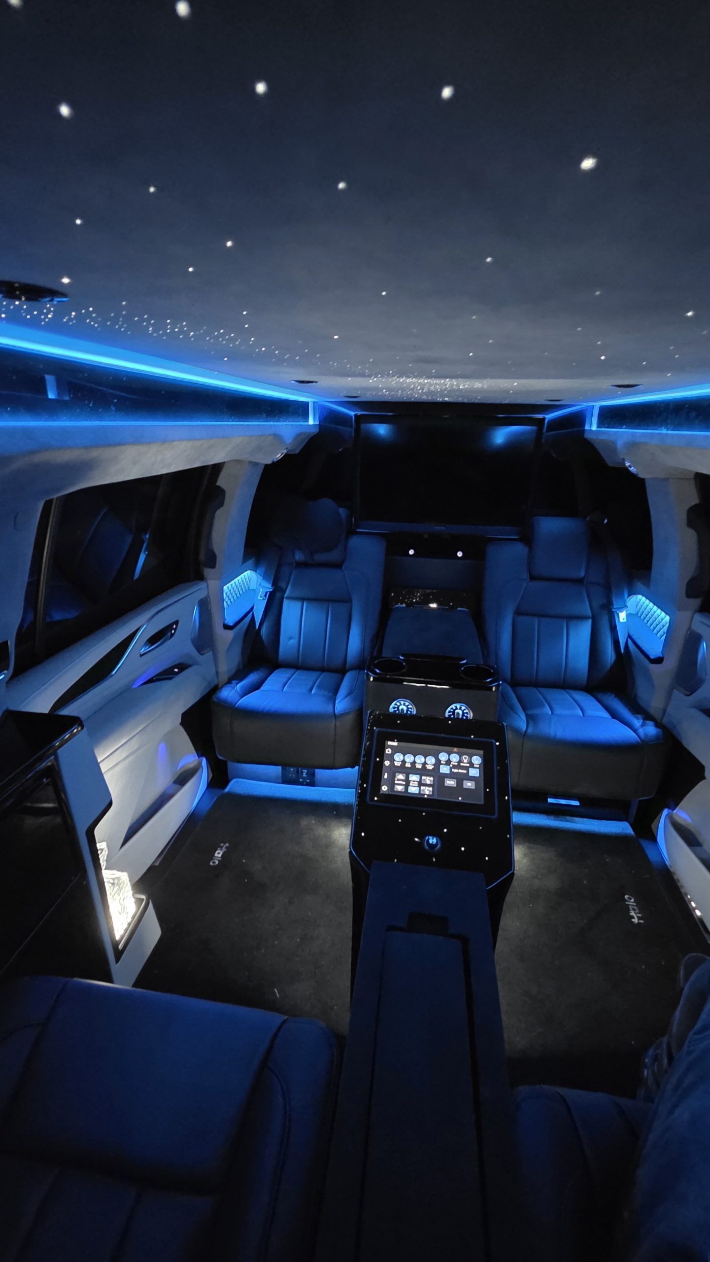 Cadillac Escalade Limo Exterior Houston