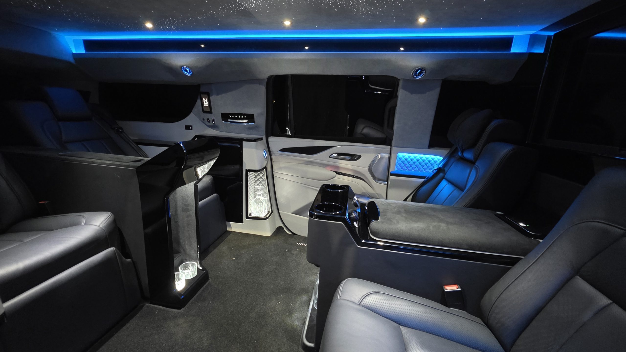 Cadillac Escalade Limo Detail Houston