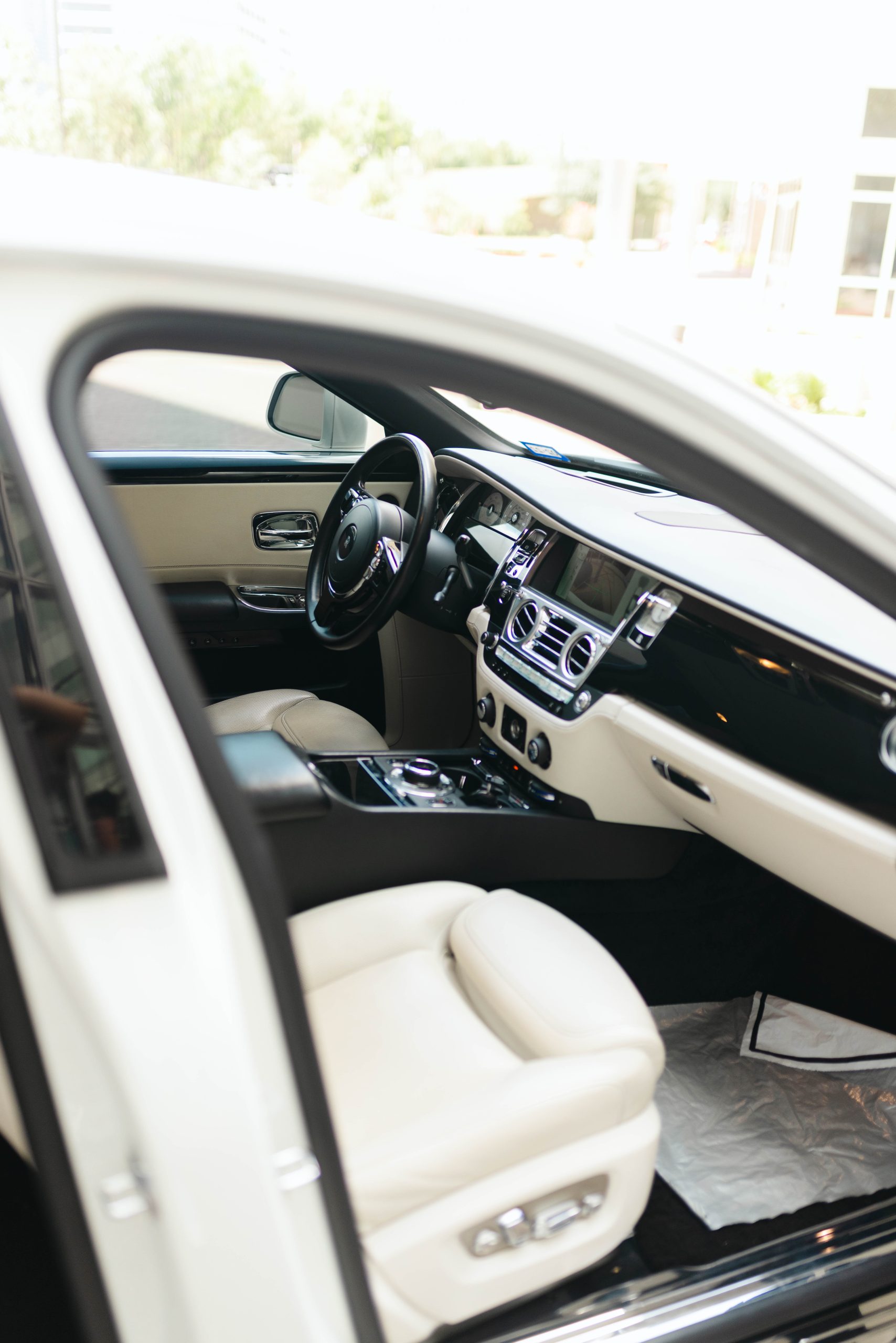 Rolls Royce Ghost Houston White